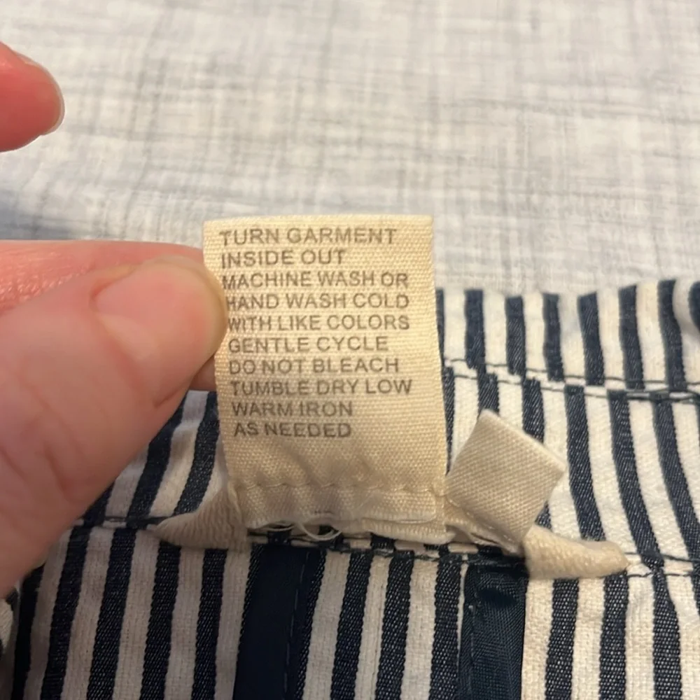 Sandro seersucker navy white stripe blazer - Picture 5 of 13